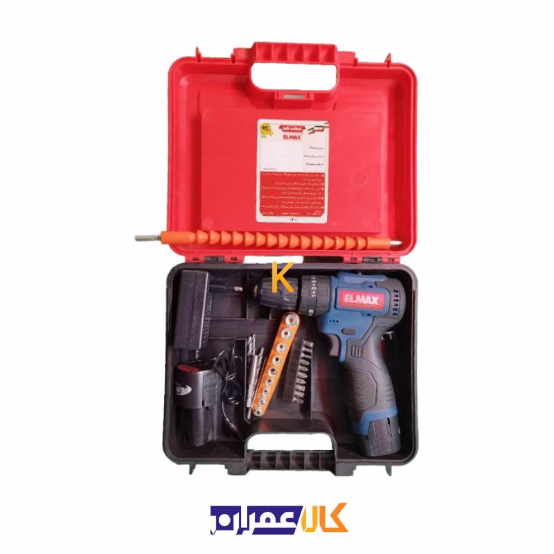 دریل پیچ گوشتی شارژی چکشی براشلس CD236 المکس