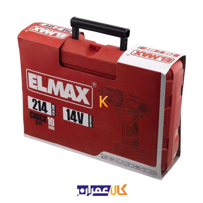 دریل شارژی 14 ولت C.D 214 المکس