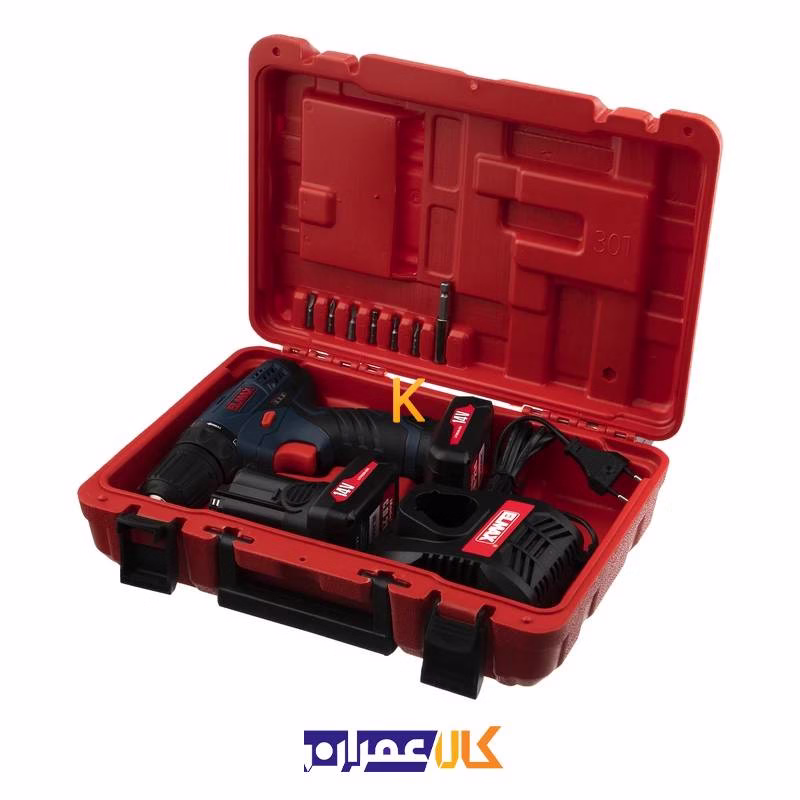 دریل شارژی 14 ولت C.D 214 المکس