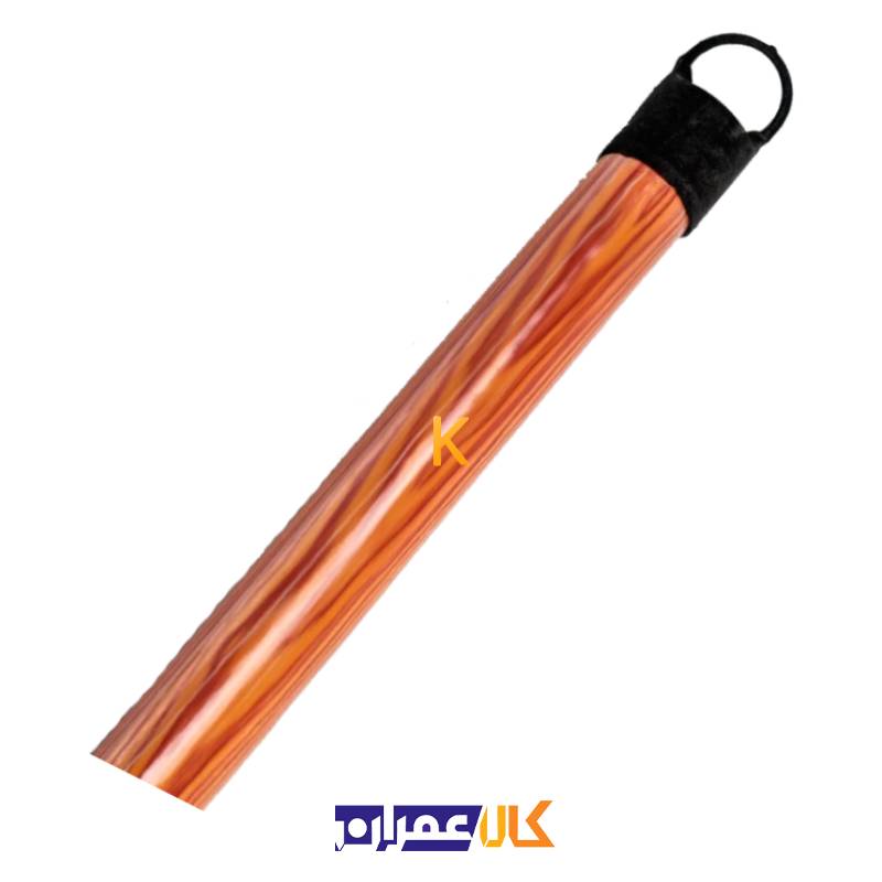 دسته جارو چوبی روکش پلاستیک 120 سانتی مهتا