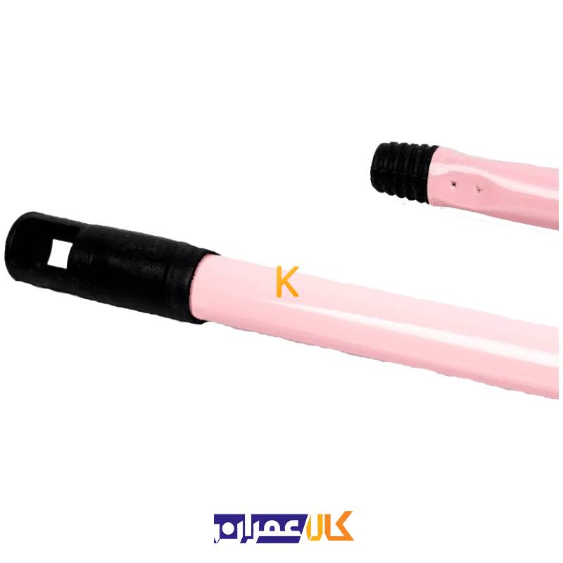 دسته جارو فلزی روکش پلاستیک 150 سانتی مهتا