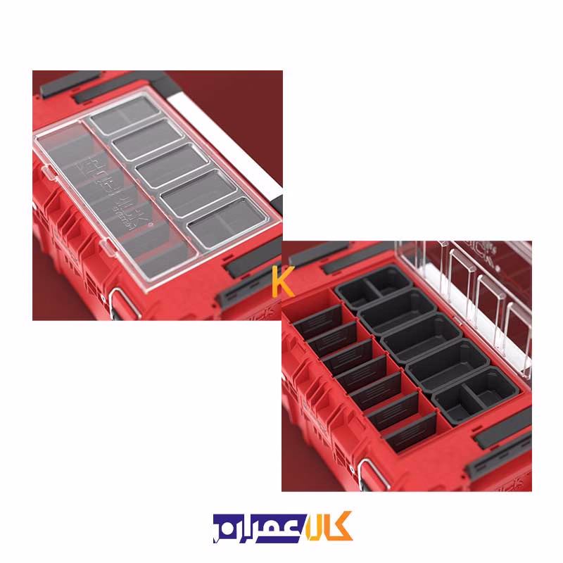 جعبه ابزار مدل SYSTEM PRIME TOOLBOX 250 EXPERT RED ULTRA HD CUSTOM کیوبریک
