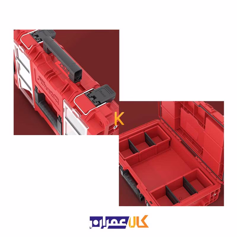 جعبه ابزار مدل SYSTEM PRIME TOOLBOX 150 PROFI RED ULTRA HD CUSTOM کیوبریک