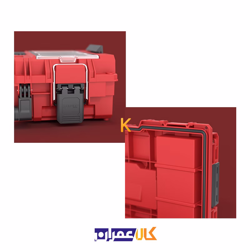 جعبه ابزار مدل SYSTEM PRIME TOOLBOX 150 PROFI RED ULTRA HD CUSTOM کیوبریک