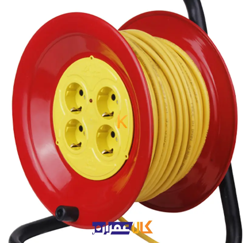 قرقره کابل جمع کن 30 متری 2.5*2 وحدت