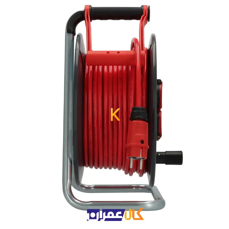 قرقره کابل جمع کن 30 متری 1.5*2 وحدت