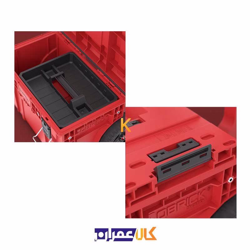 جعبه ابزار مدل SYSTEM PRIME CART RED ULTRA HD CUSTOM کیوبریک