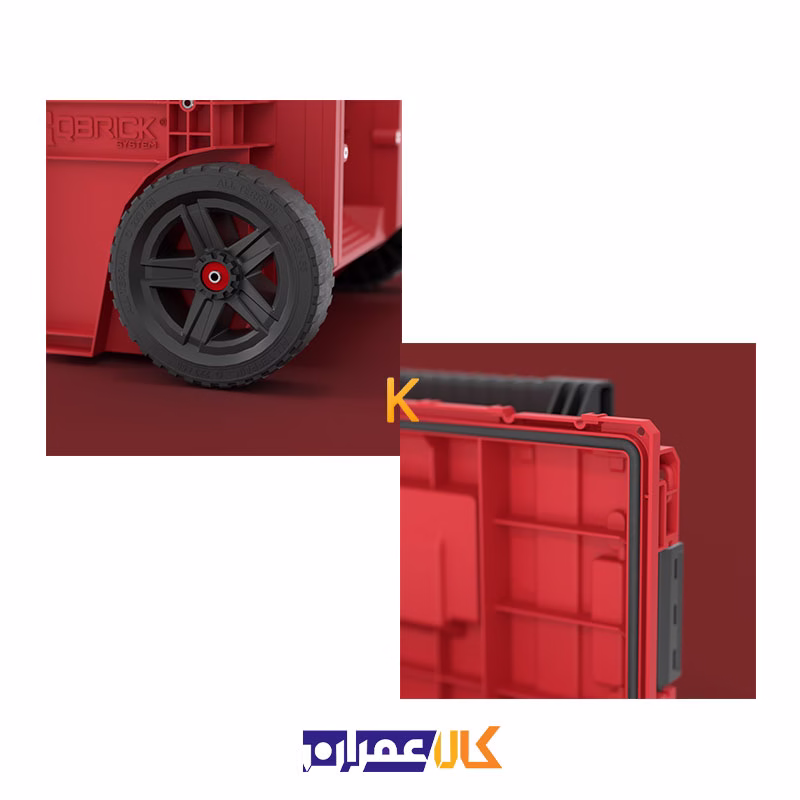 جعبه ابزار مدل SYSTEM PRIME CART RED ULTRA HD CUSTOM کیوبریک