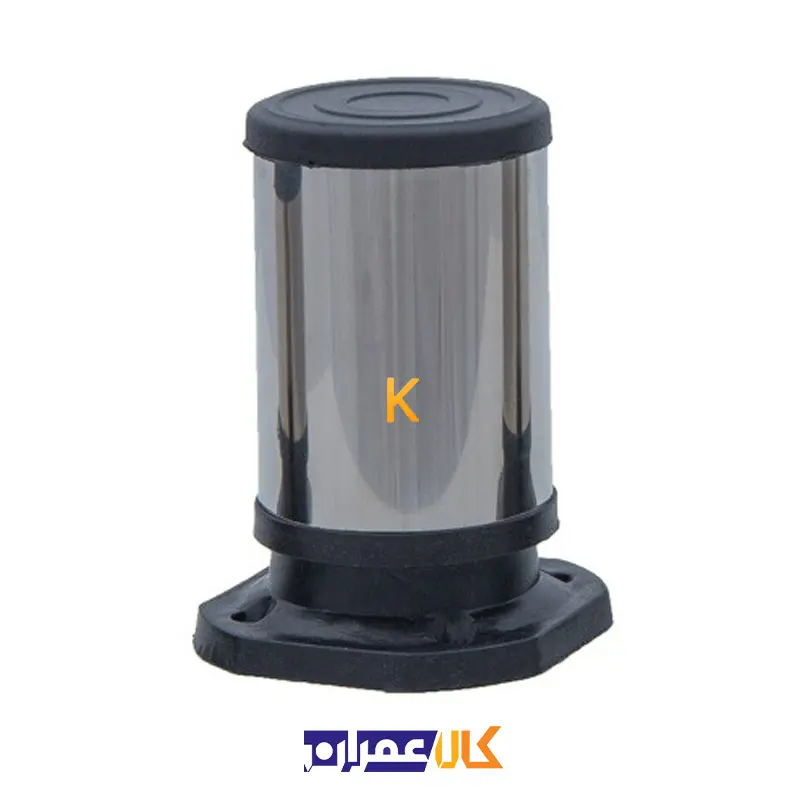 پایه آلمینیومی براق 10 سانتی