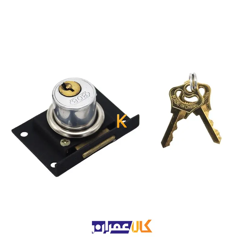 قفل کمدی 808 برنجی چینی