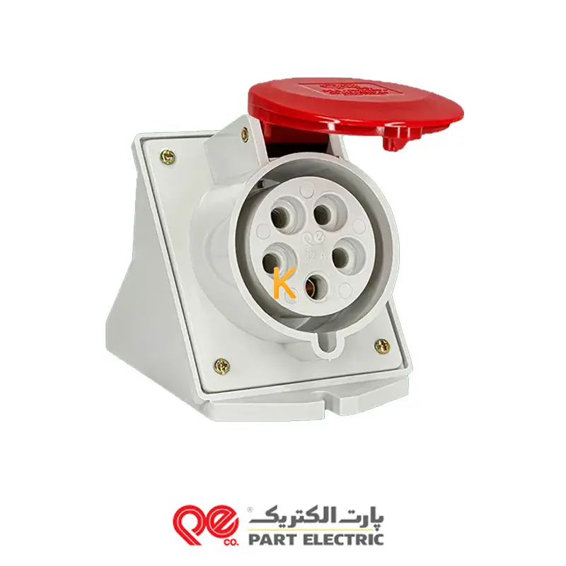 سوکت صنعتی مادگی 32*5 پارت الکتریک