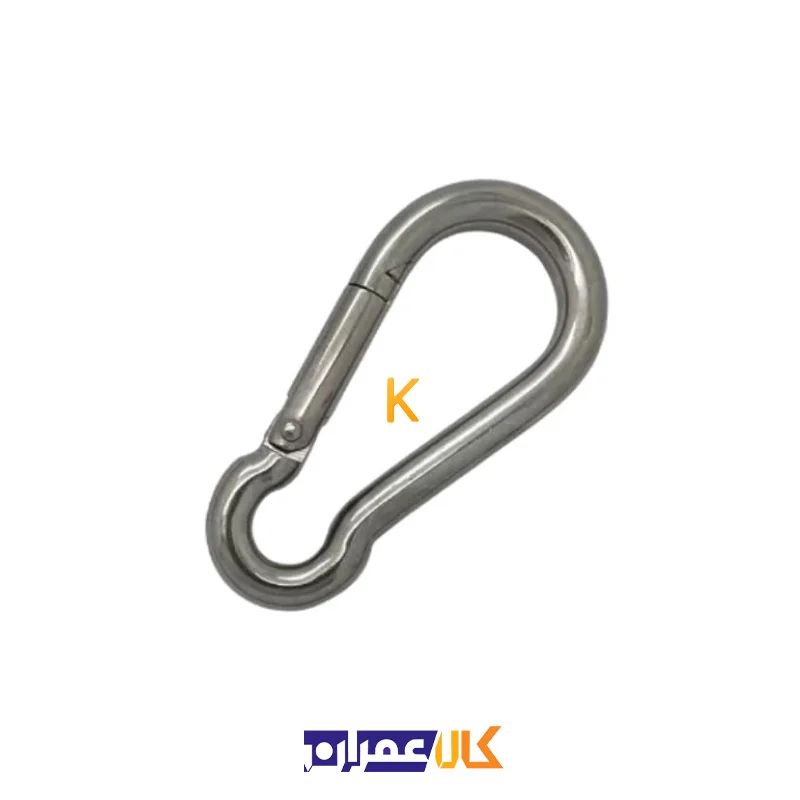 قلاب کارابین سایز 8