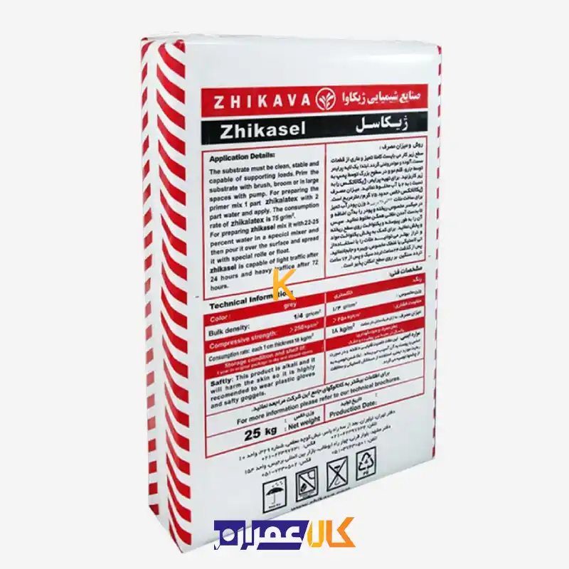 ملات ترازکننده سطح ژیکاوا