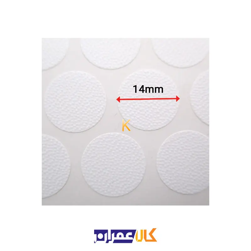 پولکی چسبی سفید سوزنی اپکس