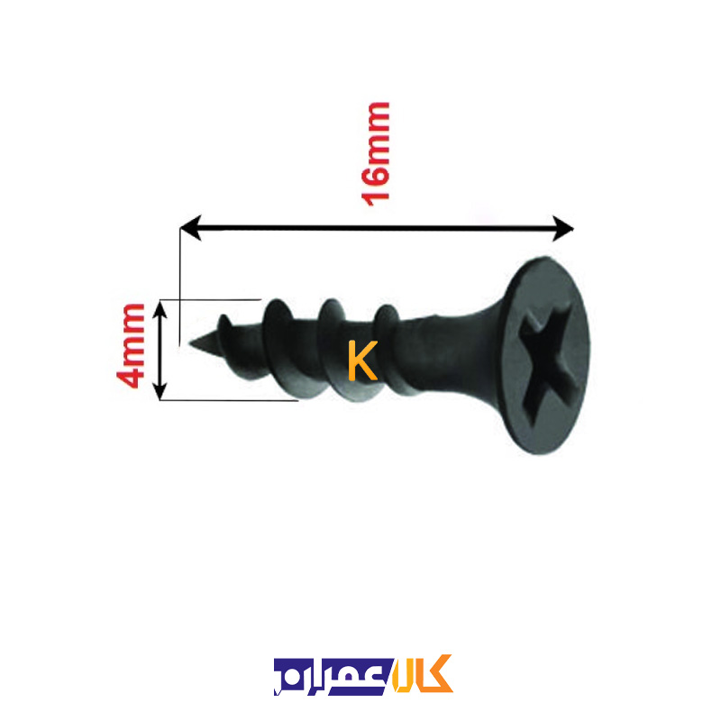 پیچ MDF 4/16 همرو