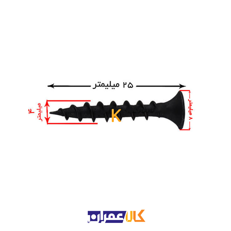 پیچ MDF 4/25 همرو