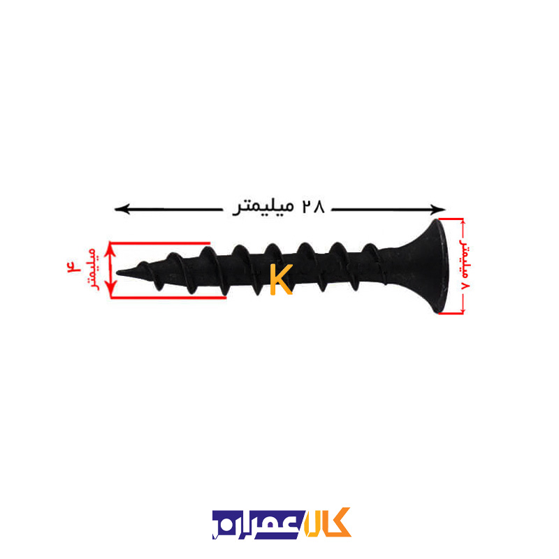 پیچ MDF 4/28 همرو