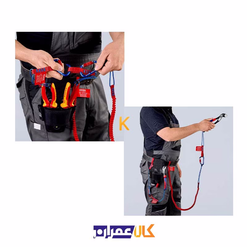 طناب الاستیکی نگهدارنده ابزار مدل 005001TBK کنیپکس