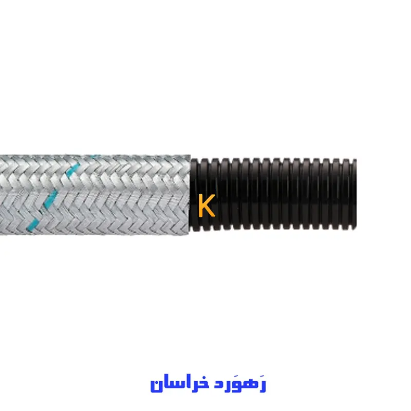 لوله خرطومی شیاردار سایز 16 رهورد خراسان