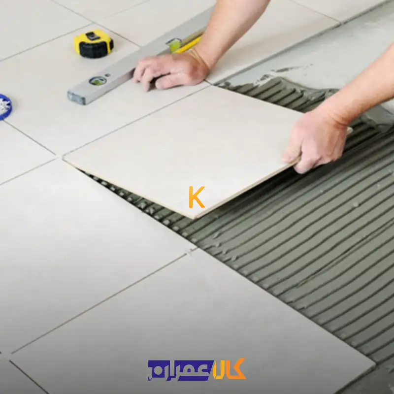 چسب کاشی خمیری بتن پلاست