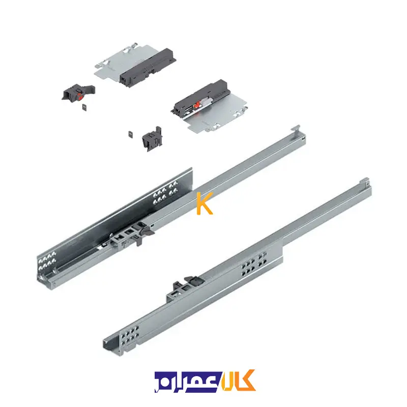 ریل تاندم کابینت فول آرام بند