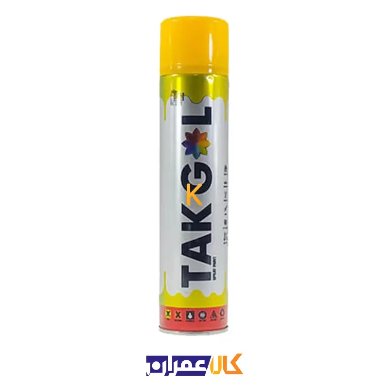 اسپری رنگ تک گل