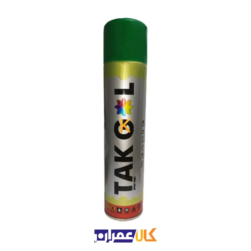اسپری رنگ تک گل