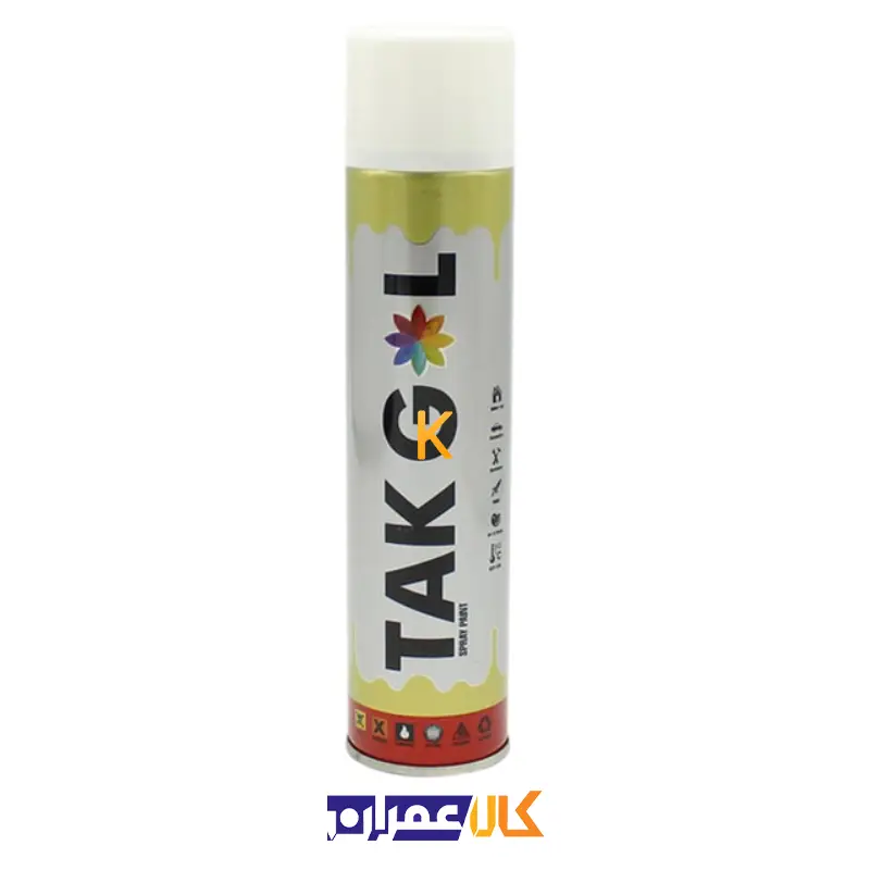 اسپری رنگ تک گل
