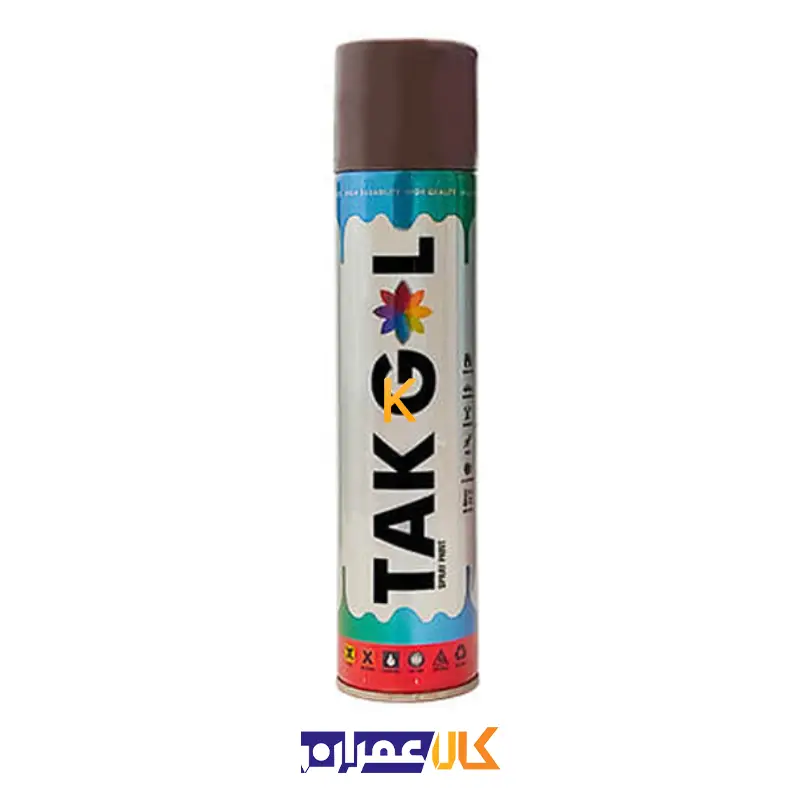 اسپری رنگ تک گل