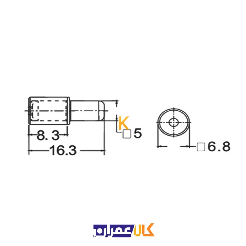 خار طبقه کابینت روکشدار