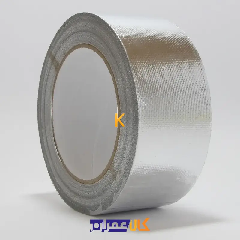 چسب نواری آلومینیومی الیاف دار تاپ تیپ