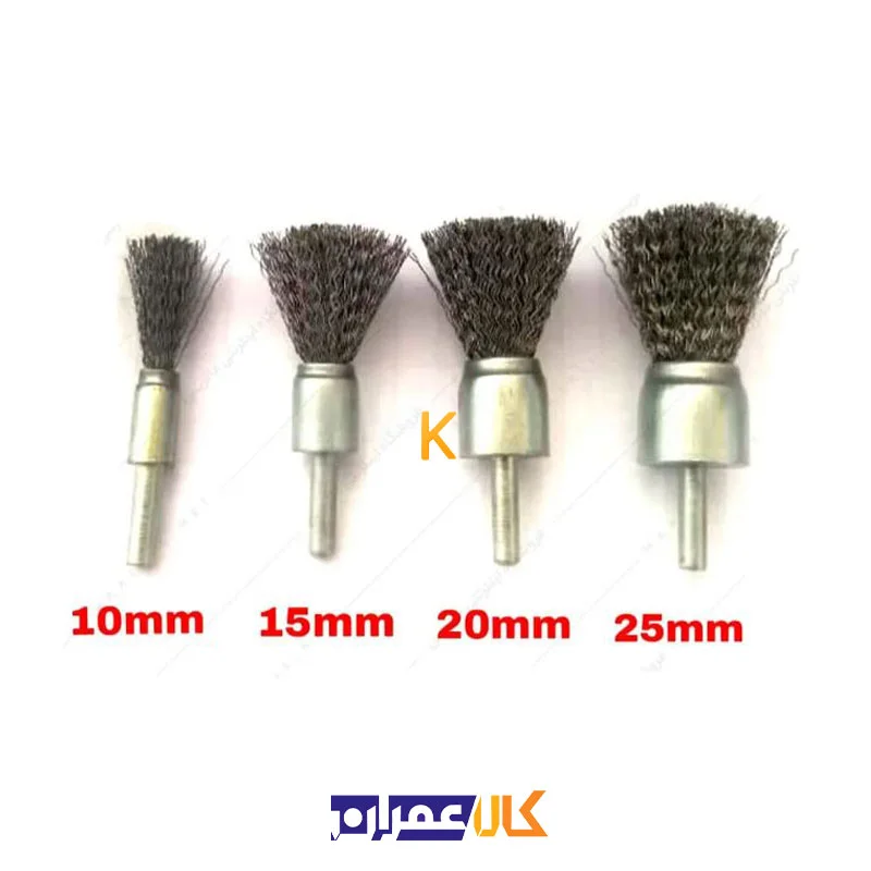 فرچه سیمی قلمی سردریلی قطر 25 صنعت برس