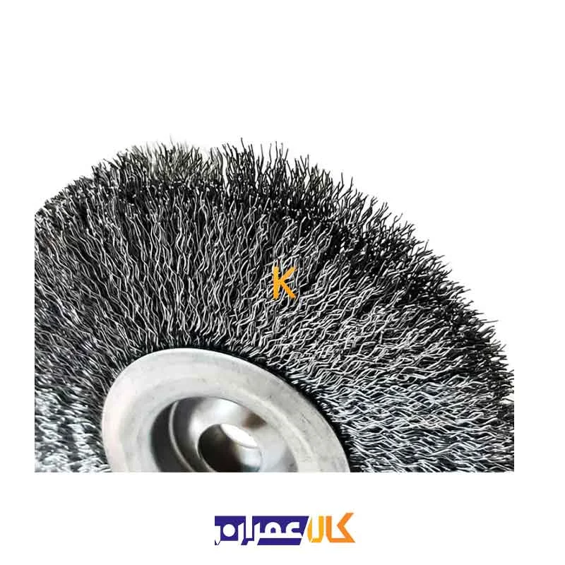 فرچه سیمی تخت افشان HT-00125 صنعت برس