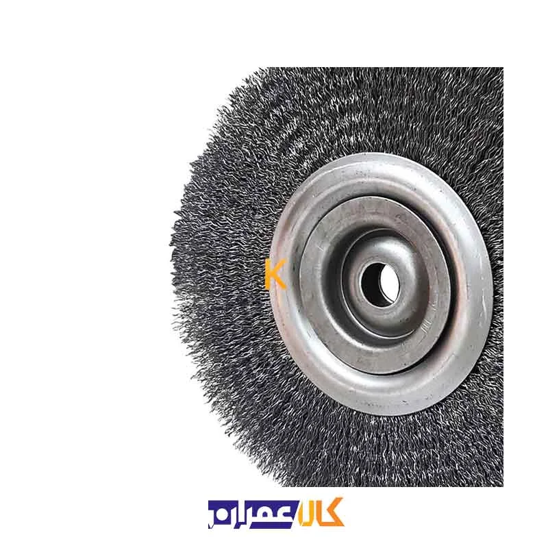 فرچه سیمی تخت افشان HT-0020 صنعت برس
