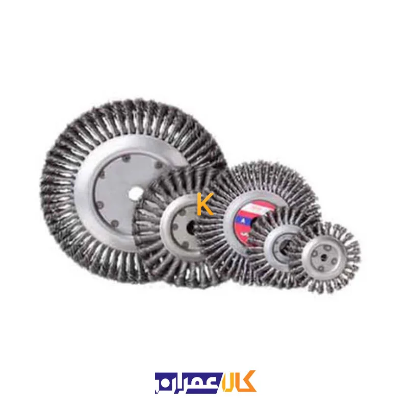 فرچه سیمی تخت بافته 00B جهان برس