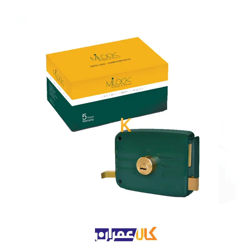 قفل حیاطی کامپیوتری طرح ایزو میلاک