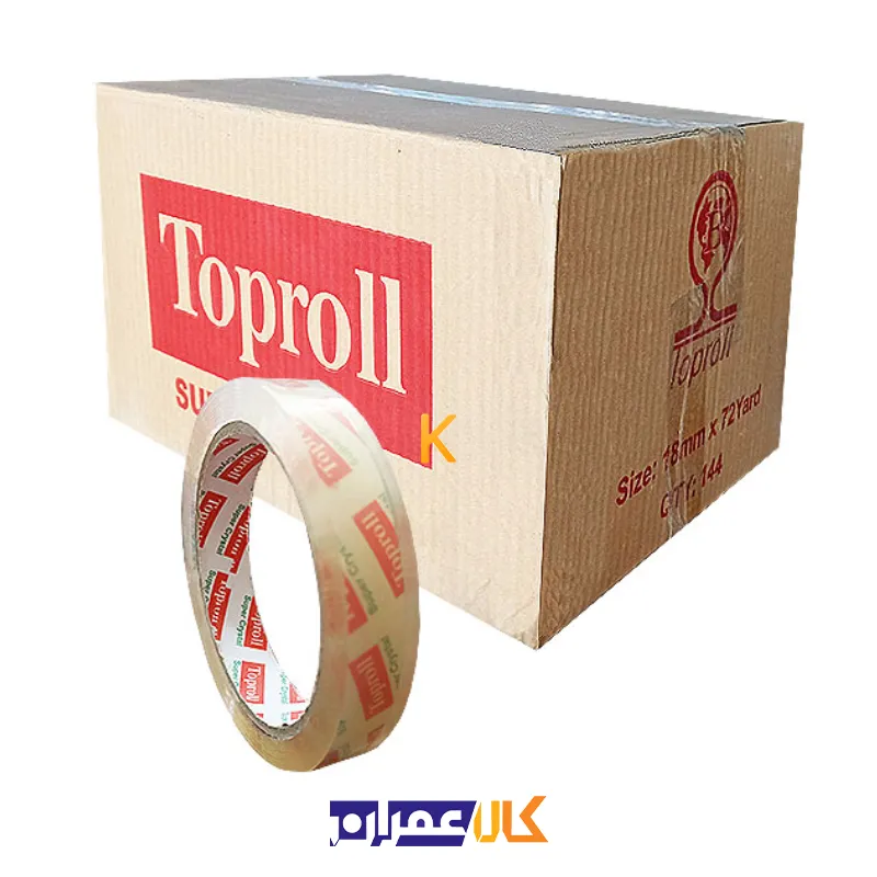 نوار چسب بزرگ 2 سانت تاپ رول