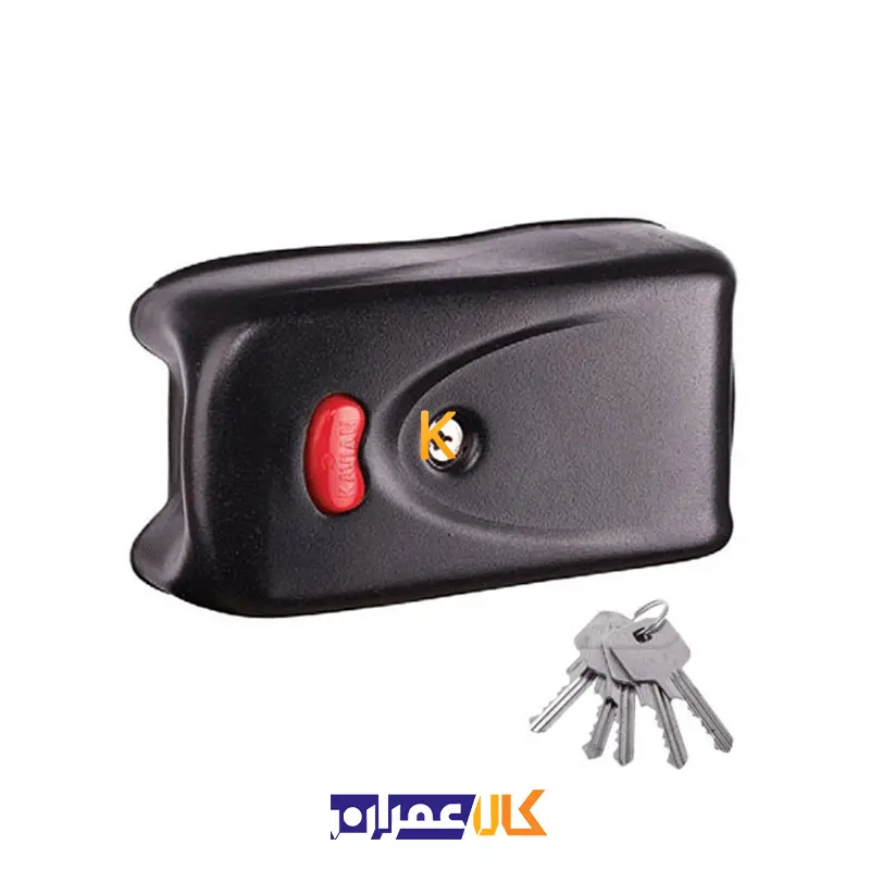 قفل حیاطی کله گاوی برقی کاویان