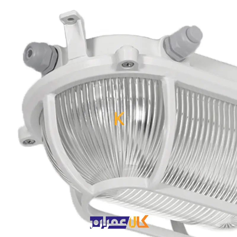 چراغ تونلی 9 وات حفاظدار راکی مازی نور