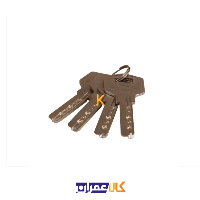 قفل کتابی آپارتمانی روکشدار 013 گیرا