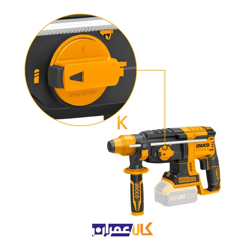 دریل چهار شیار شارژی CRHLI202287 اینکو