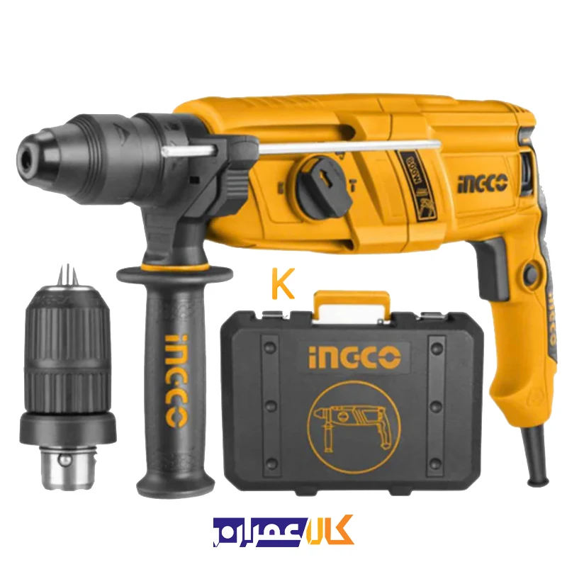 دریل بتن کن چهار شیار RGH-9018 اینکو