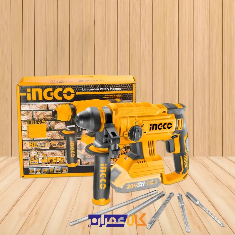 دریل بتن کن چهار شیار CRHLI2201 اینکو
