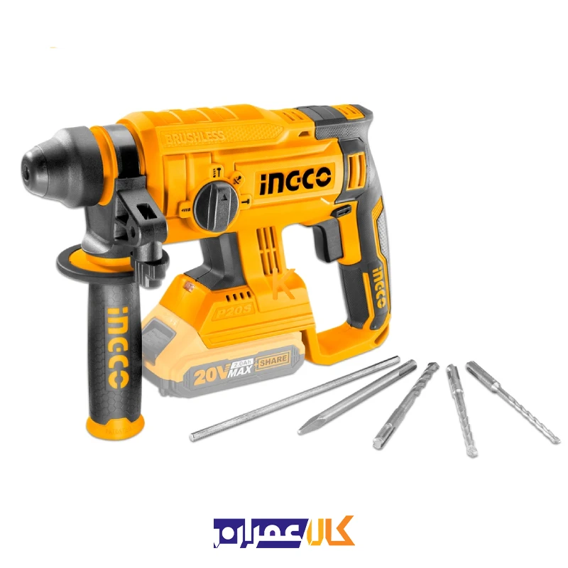 دریل بتن کن چهار شیار CRHLI2201 اینکو