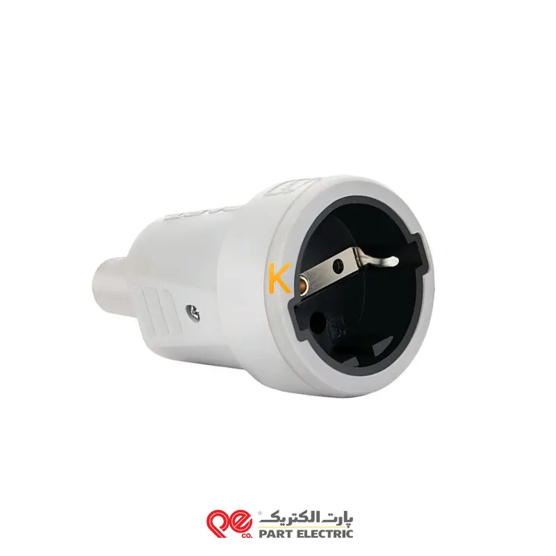 دو شاخه برق مادگی صنعتی پارت الکتریک