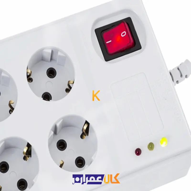 محافظ چهار خانه ارتدار با کلید پارت الکتریک