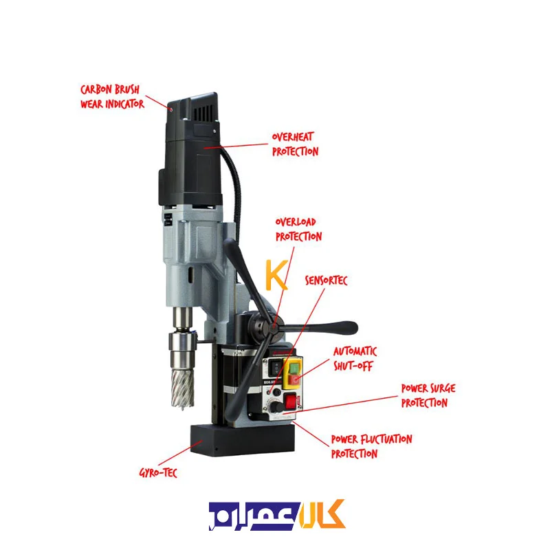 دریل مگنت مدل ECO.55S+/TA یوروبور