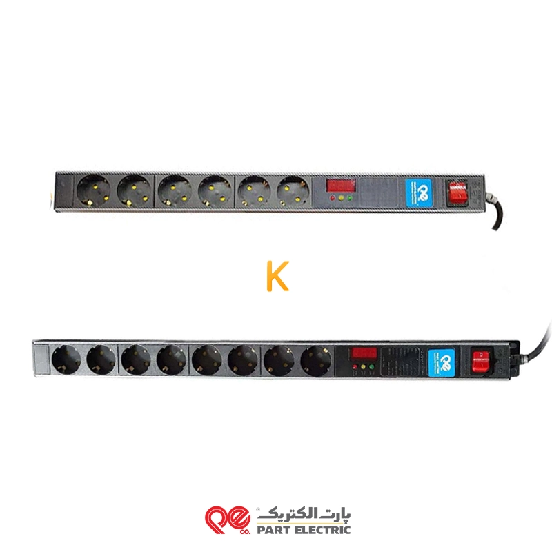 چندخانه محافظ دیجیتال رک مونت مدل پارسا