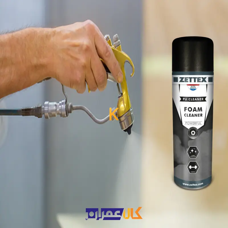 اسپری پاک کننده فوم زتکس