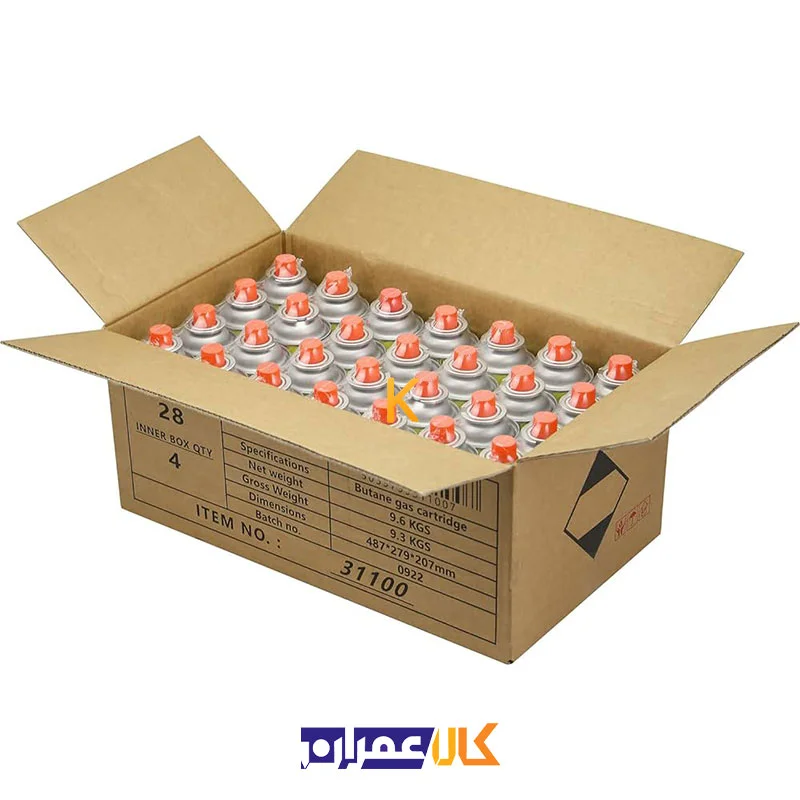 کپسول گاز مسافرتی نورآرا حجم ۲۲۰ گرم